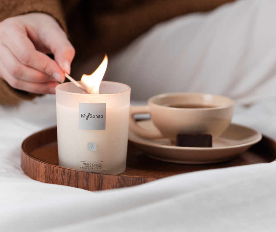 Duftkerze N°7 Musc Cassis