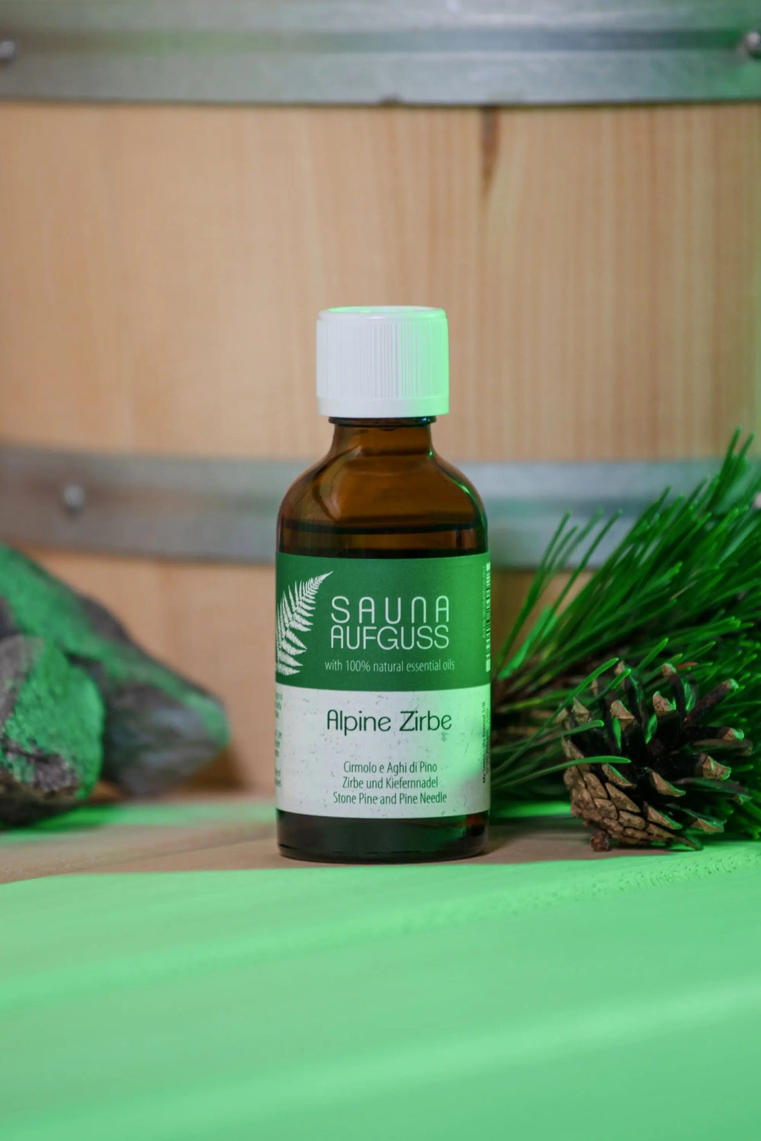 Olio per sauna aufguss - Alpine Zirbe  - 50 ml 