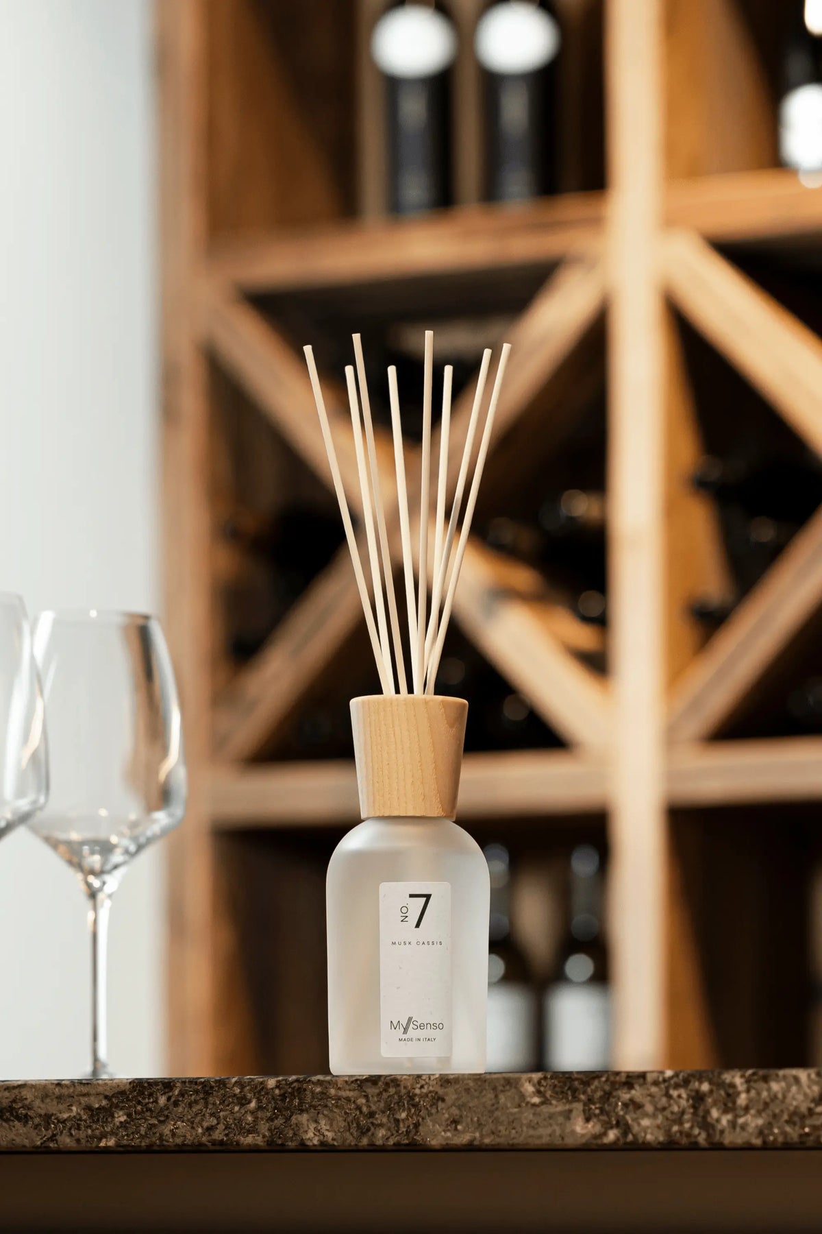 Musk Diffuser Diffuser Premium 240ml N°7 Musk Cassis – MySenso