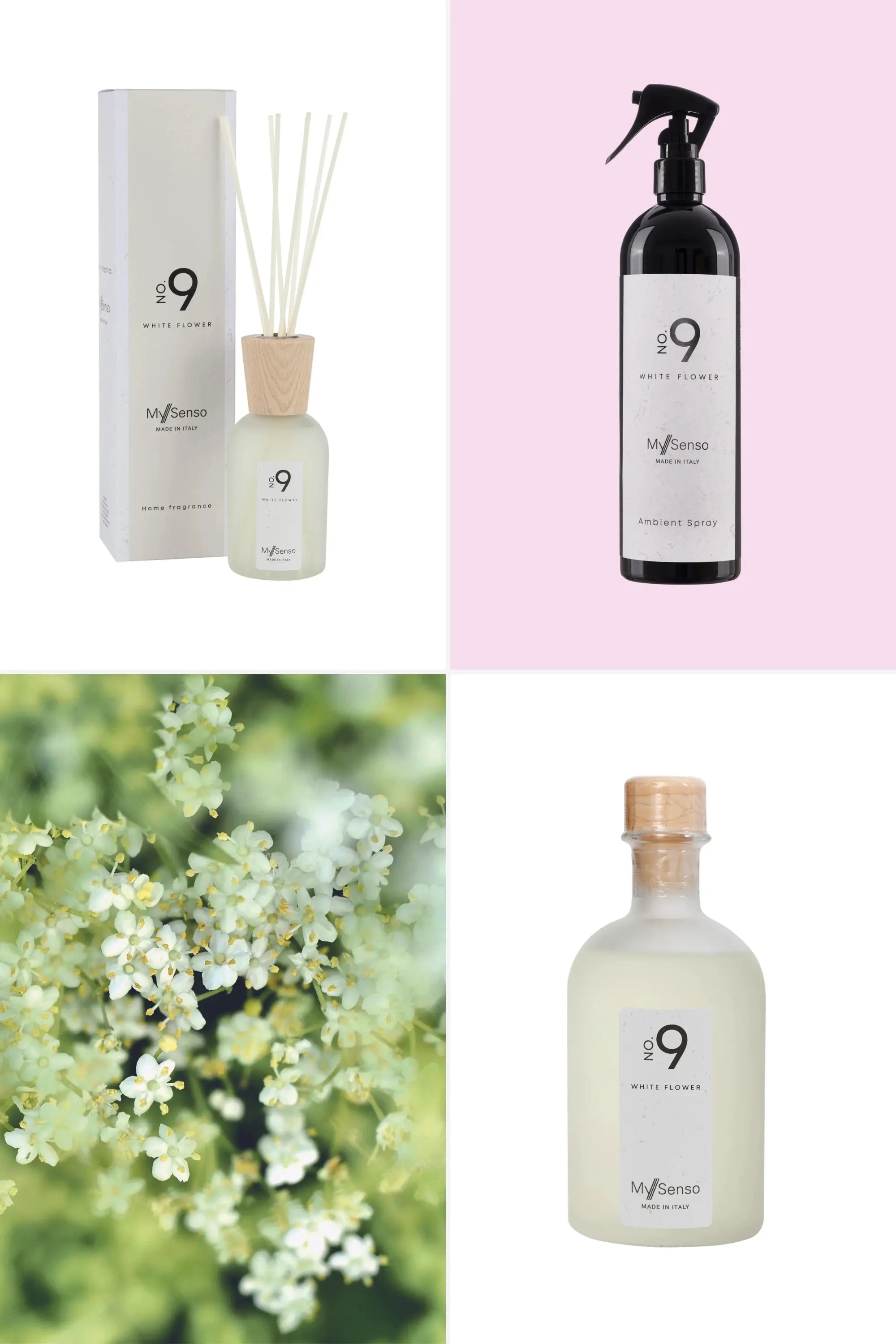 Floral Elegance Collection – N°9 White Flower - Complete Set