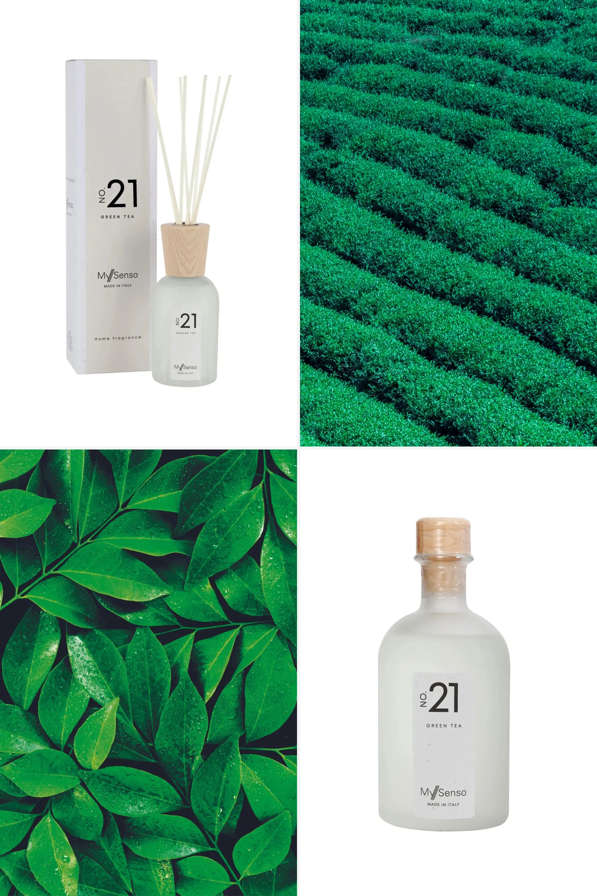 Calm Harmony – N°21 Green Tea – Essential Set