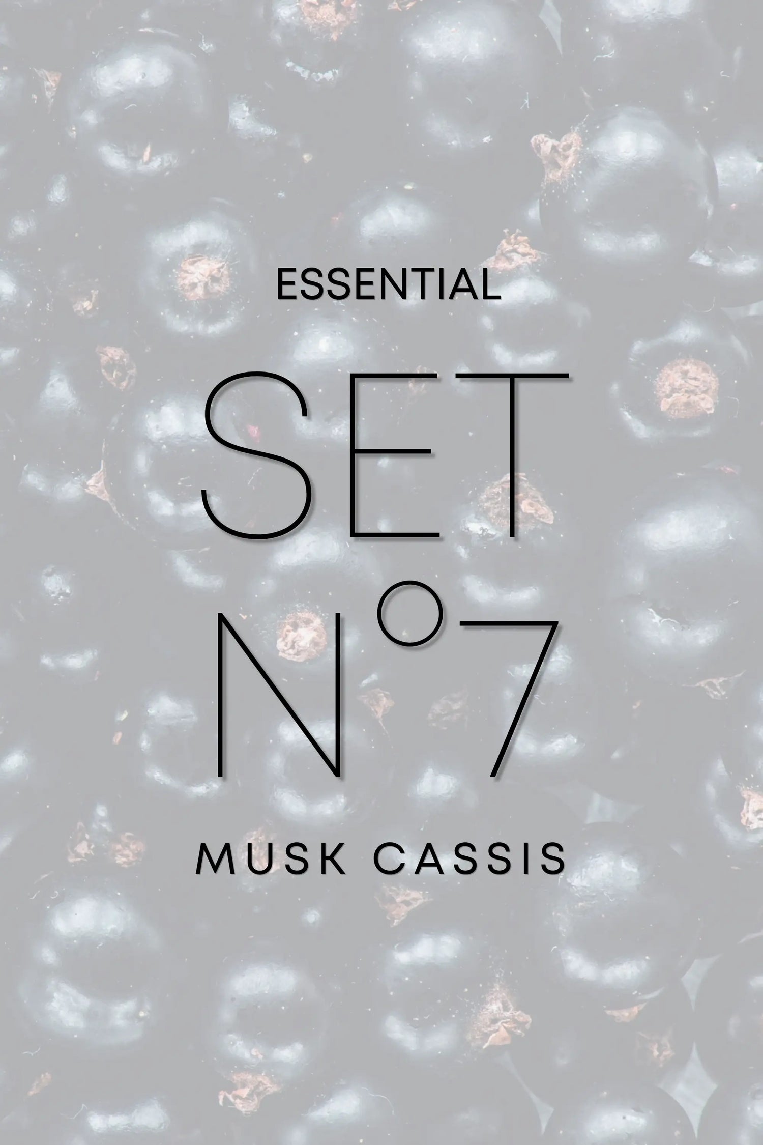 Atmosfera Soffice – N°7 Musk Cassis - Set Essenziale